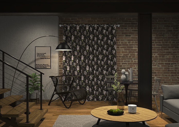 Lilium, Ebony - Made to Measure Curtains - Image 7